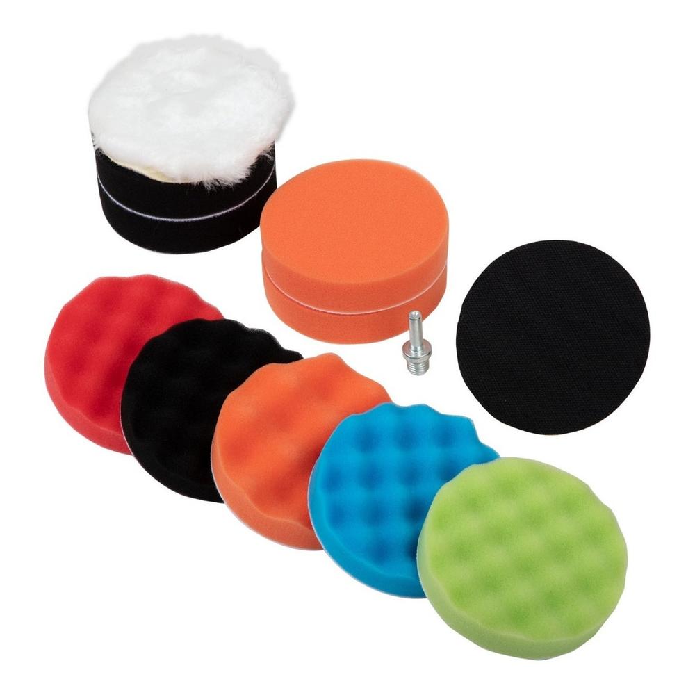 Accesorio Pulir para Taladro Juego con 12 Pcs 115 mm Kingsman