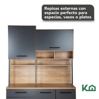 Thumbnail for Alacena Organizador Rack Multiusos Gabinete Despensero 210cm