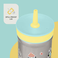 Thumbnail for Termo Botella 12oz Para Niños Con Popote Acero Inox Leighton
