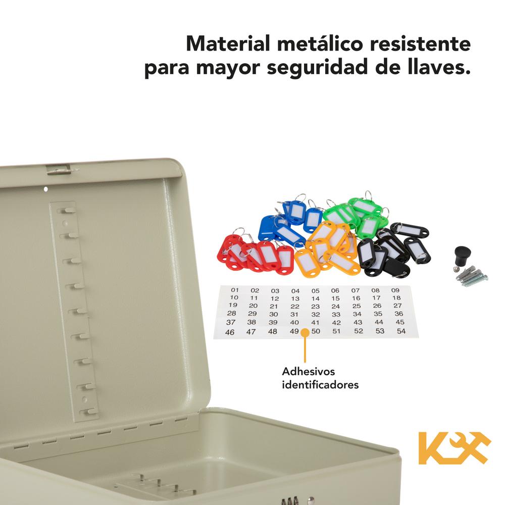Caja de Llaves para 36 Llaves de 30 cm Combinacion Ts0057 Kingsman