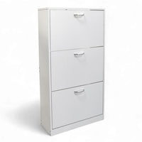 Thumbnail for Mueble Zapatero Organizador 3 Cajones Compacto Blanco
