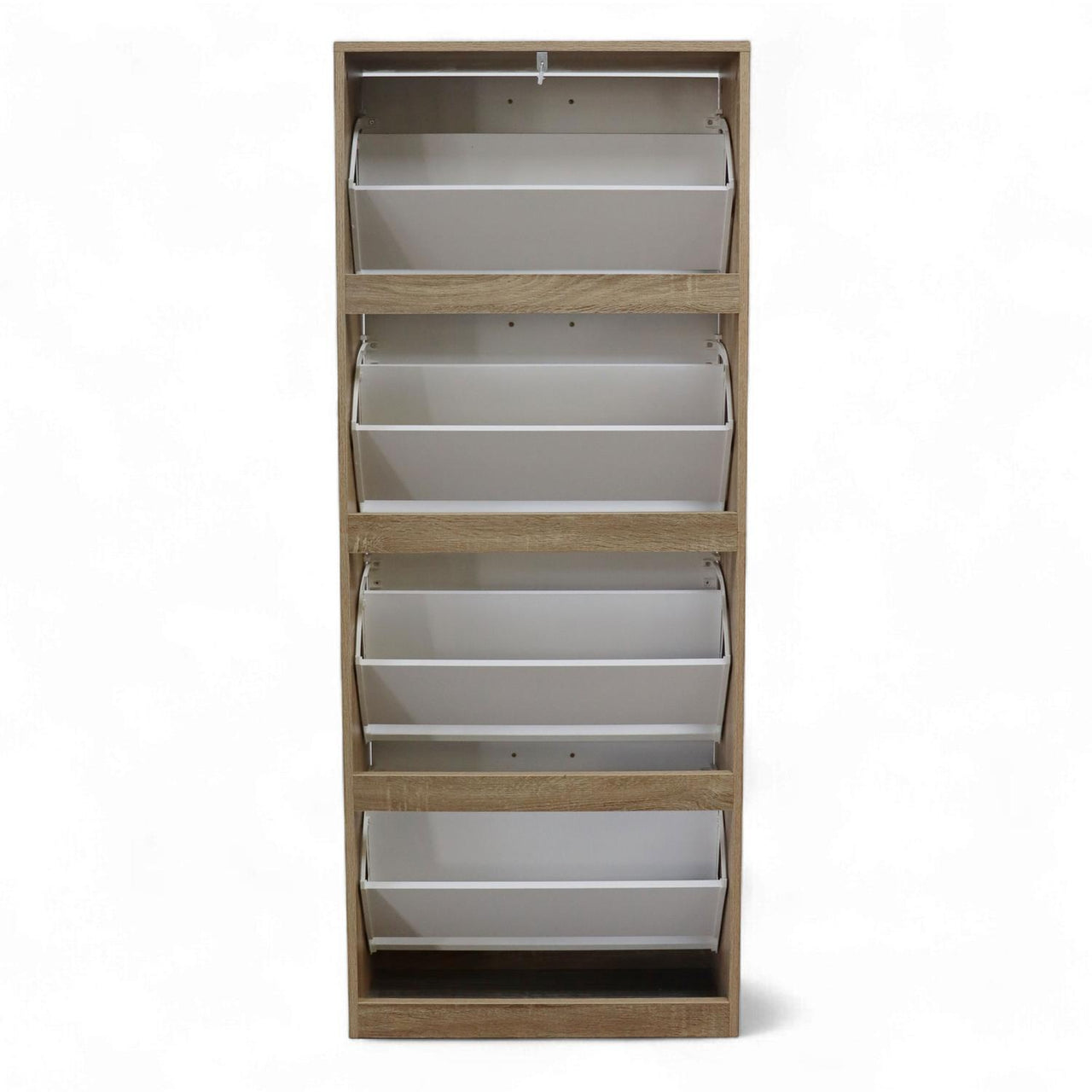 Mueble Zapatero Organizador 4 Cajones Compacto Blanco