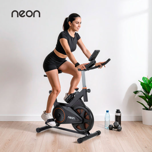 Bicicleta Fija Spinning Pro Rueda 13kg Estática Cardio Hogar