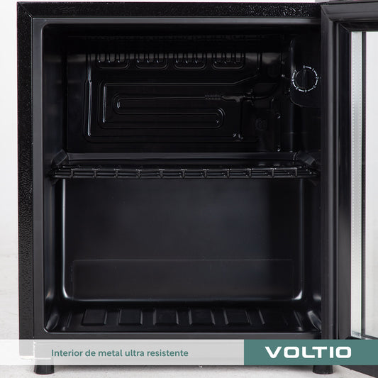 Frigobar Enfriador De Bebidas Refrigerador 45 Litros Cristal