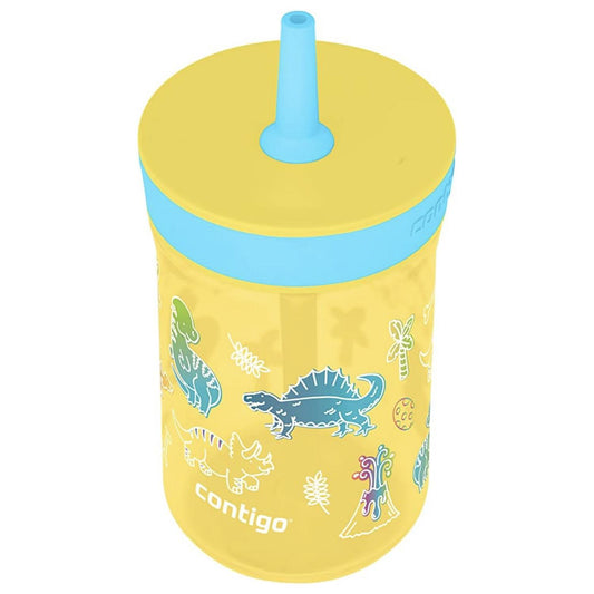 Termo Botella 14oz Para Niños Popote PVC Leigthon Contigo