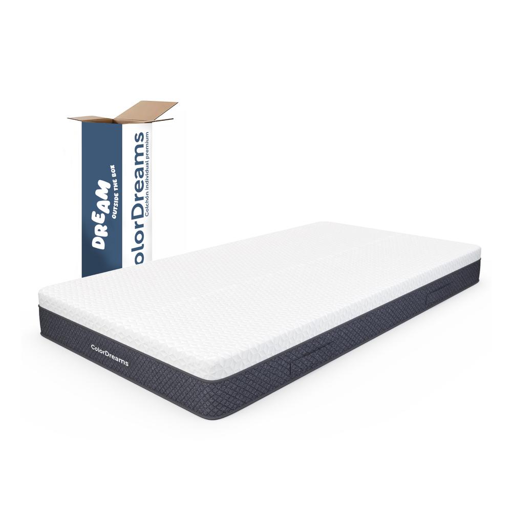 Colchón en Caja Premium Individual 100 cm x 190 cm Modelo SingleDreamer ColorDreams