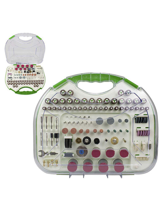 Accesorio para Taladro Mototool Juego con 250 Pcs 402083 Kingsman300453