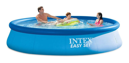 Alberca Inflable Redonda De 366cm X 76cm 5621 Litros Azul Modelo Intex Easy Set28131-INTEX