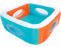 Thumbnail for Alberca Inflable Ventana Infantil Cuadrada 168x56cm Bestway