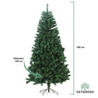 Thumbnail for Arbol De Navidad 180 Cm Artificial Pino Navideño Adornos