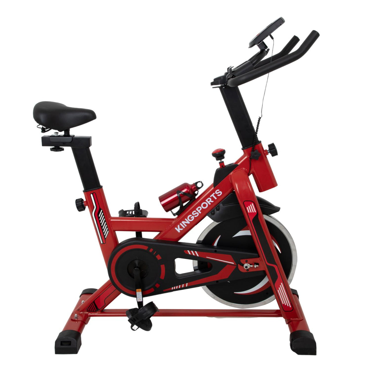 Bicicleta Fija 10 kg Estática Para Spinning Cardio Fitness