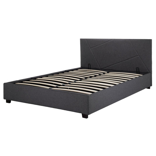 Base De Cama Abatible Matrimonial Box + Cabecera Con TapizBED - PLEGA - MAT