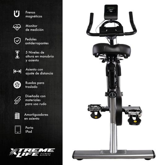 Bicicleta Spinning 15 Kg Freno Magnetico Bicicleta Fija GymDPBS15000001