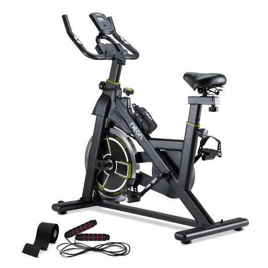 Bicicleta Spinning + Cuerdas Saltar + Cintas KinesiológicasBIFIPRO-18KIT