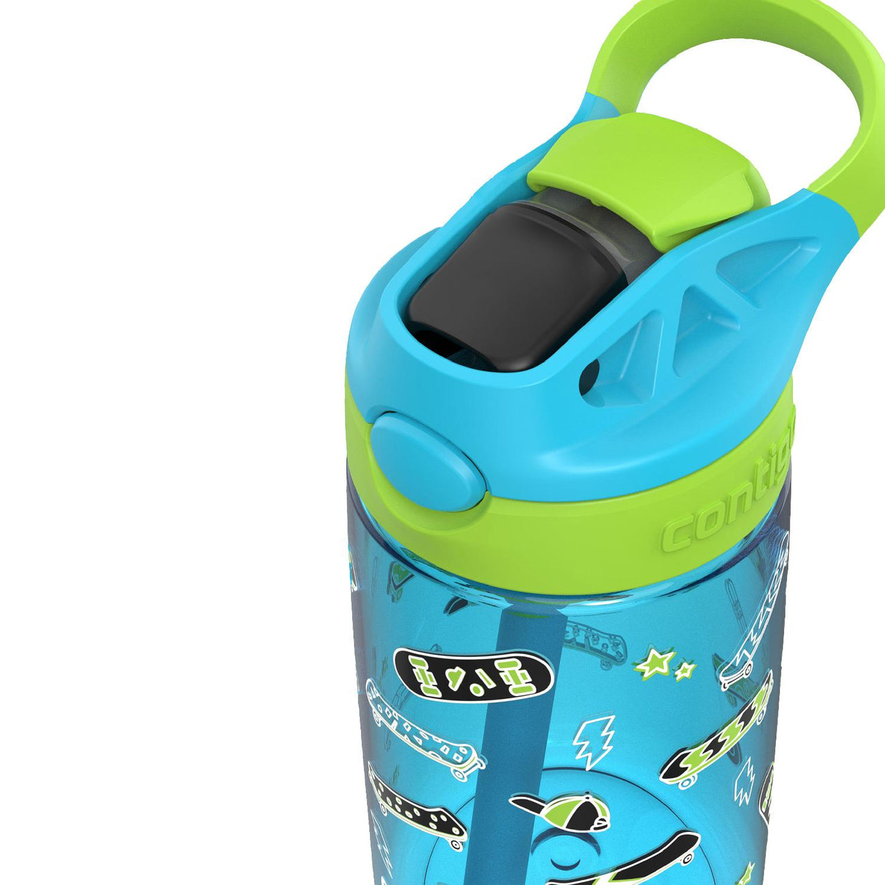 Botella Plástica Para Agua 14 Oz Sistema Autospout Contigo
