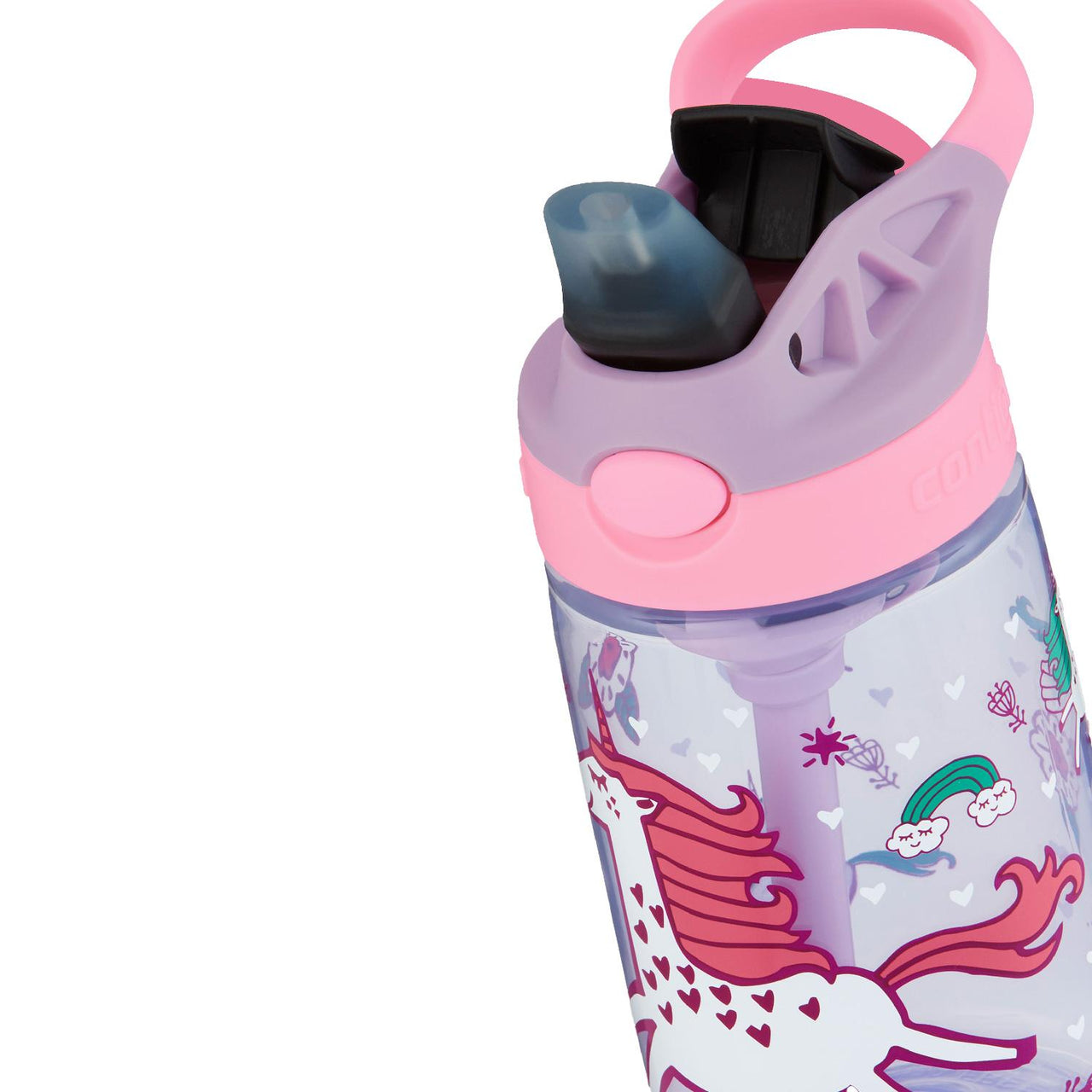 Botella Plástica Para Agua 14 Oz Sistema Autospout Contigo