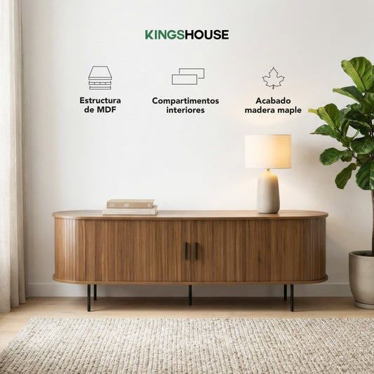 Buró Mesa De Noche Maple Recámara Mdf Cómoda MinimalistaBUR-MAPLE3-MAD