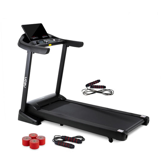 Caminadora Eléctrica Pantalla LED4.5 HP 12 km/h + Kit CardioCENEX45-KIT