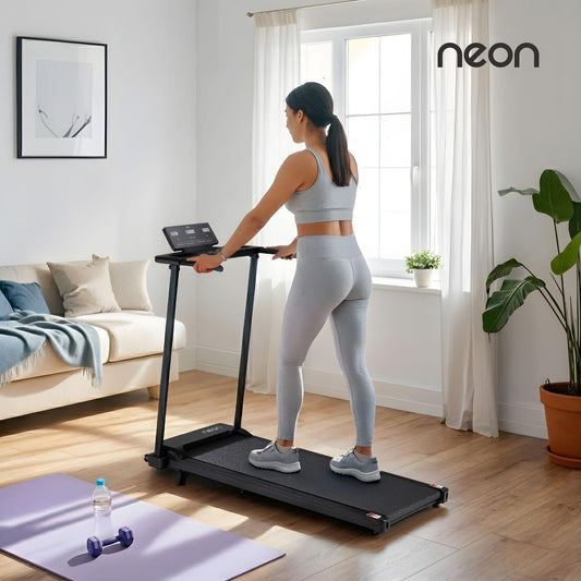 Caminadora Eléctrica Plegable 10 km/h Kit Ejercicio 7 piezasCENEOX2-KIT2