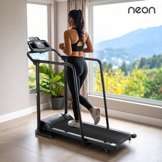 Caminadora Eléctrica Plegable Con Baranda De SeguridadCENEOX3