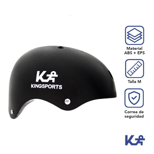 Casco Protector Scooter Bicicleta Monopatín ABS Espuma EPSKINGSHOVERHB