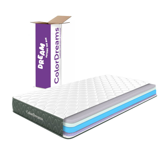 Colchón Individual en Caja Essential Memory Foam 100x190x18 cm ColorDreamsColchonDREAMERONE