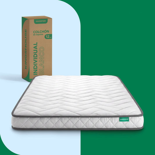 Colchoneta Individual Kingshouse | Memory Foam 12cm | En CajaKHCESP12IB