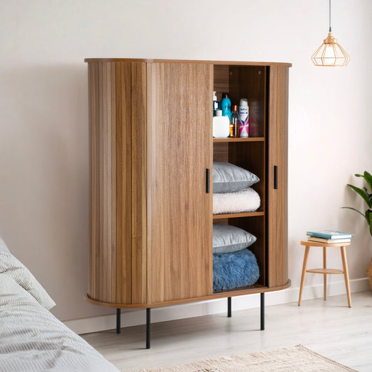 Cómoda Bufetera Vintage Organizador para Sala Recámara MDFBUR - MAPLE2 - MAD