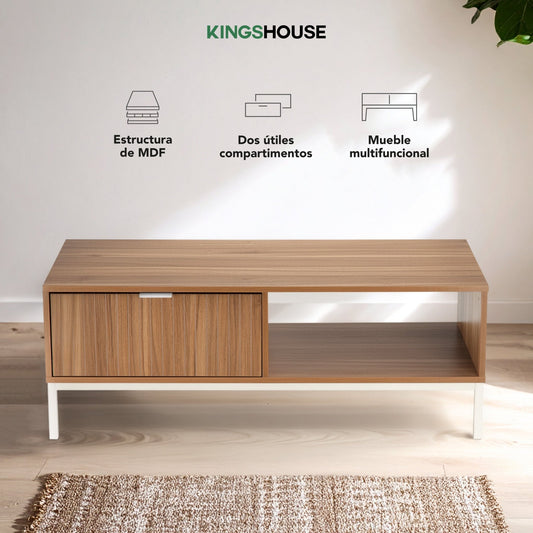 Cómoda Mesa Multiusos Organizador Clara Recámara Sala TVTABL - CLARA1 - MAD