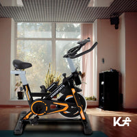 Thumbnail for Bicicleta Fija 10 kg Estática Para Spinning Cardio Fitness