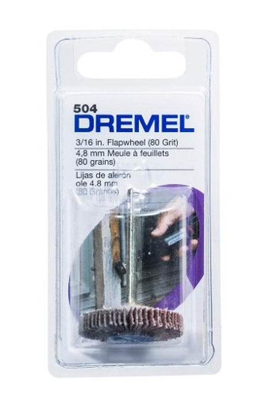 Dremel Accesorio Disco Lija 504 Grana 80 4/8 In2615000504-DRE