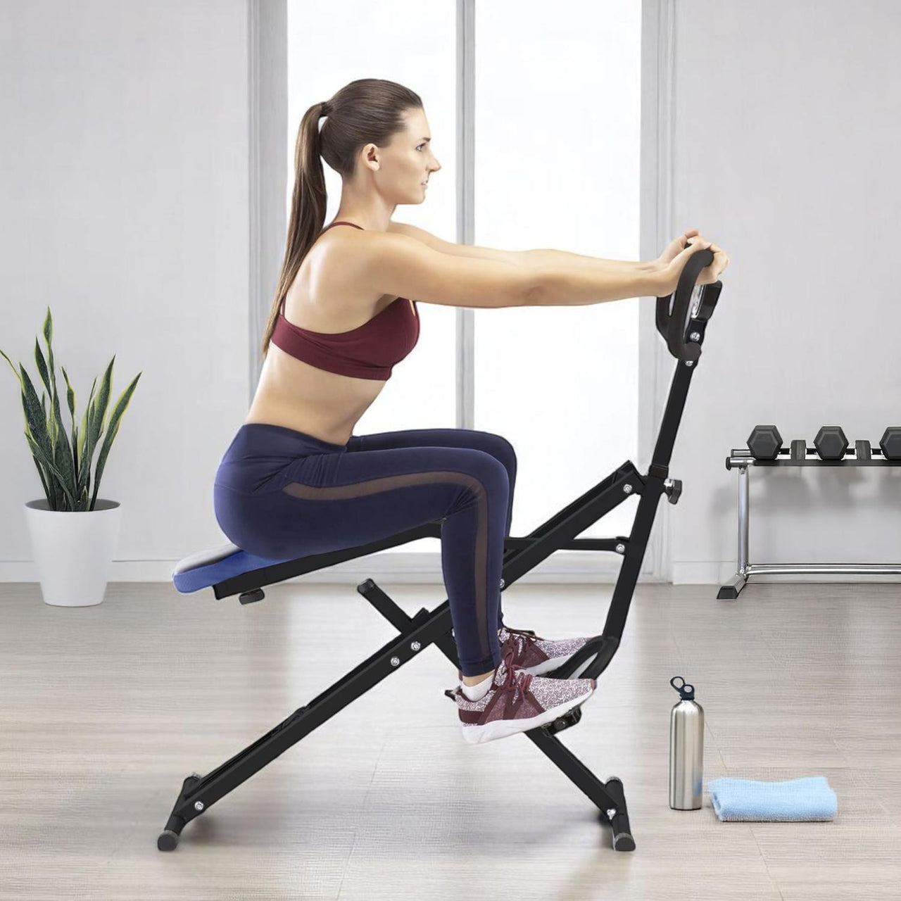 Ejercitador Vertical Ejercicio Abdomen Cardio Interior Hogar