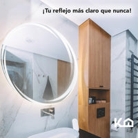 Thumbnail for Espejo Kit Para Baño Con Luz Led Rectangular Sistema Touch