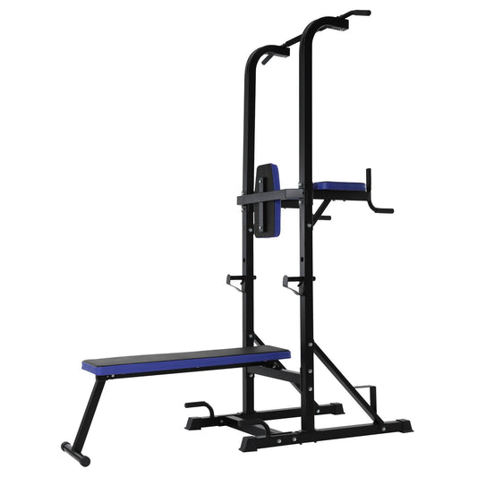 Estación Dominadas Banco Ejercicio Musculación Fitness GymPRESSBE - 1