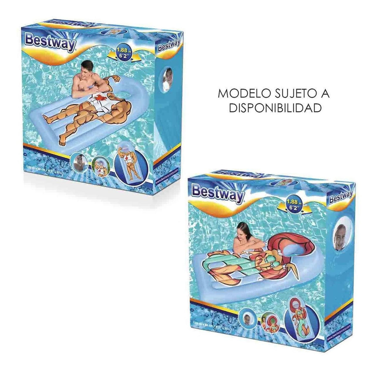 Flotador Inflable Acuatico Para Alberca Salvavida Bestway