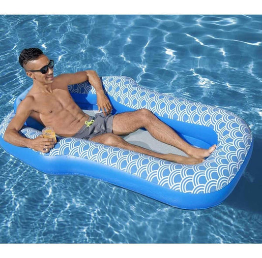 Flotador Inflable Para Alberca Almohada Removible Bestway43554-BEST