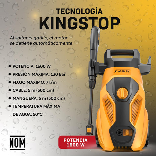 Hidrolavadora 1600 W HIDROKING2000 KingsmanHIDROKING2000