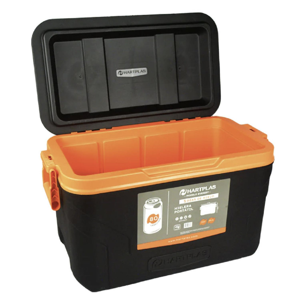 Hielera Hartplas Everest Capacidad 52 Qt 49.2 Litros