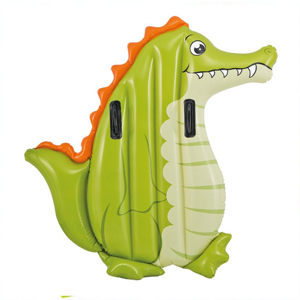 Inflable Montable En Forma De Cocodrilo Intex