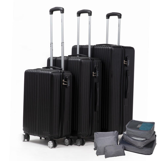 Juego 3 Maletas de Viaje Rigidas RuedasABS03GY