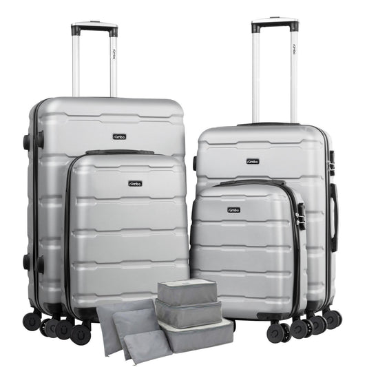 Juego 4 Maletas De Viaje Rigidas Ruedas 360 Bolsas De ViajeRUMG40