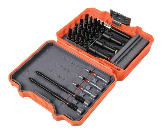 Juego De 26 Puntas Impacto Magneticas Atornillador Klein32799-KLE