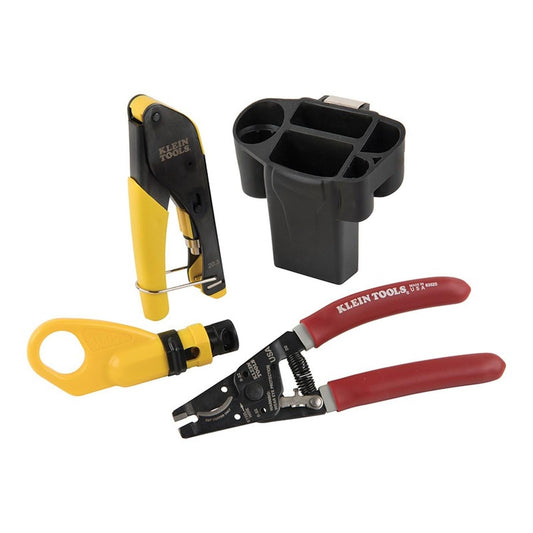 Kit de Instalación para Cable Coaxial con Portaherramientas VDV011 - 852 Klein ToolsVDV011-852-KLE