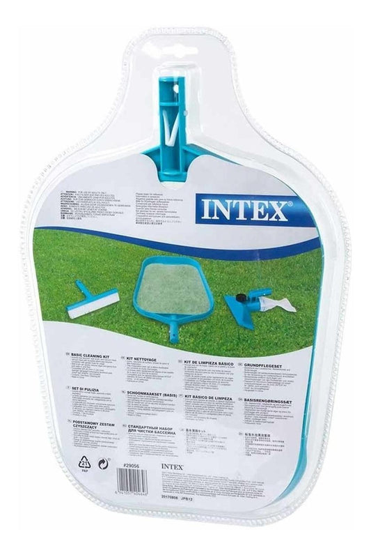 Kit Limpieza Hojas Alberca Piscina + Cepillo + Cabezal Intex29056 - INTEX