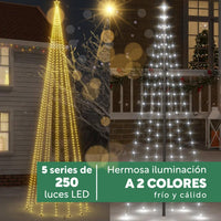 Thumbnail for Kit Luces De Navidad 5 Pzs De 25 Mtrs Luz Blanca y Cálida