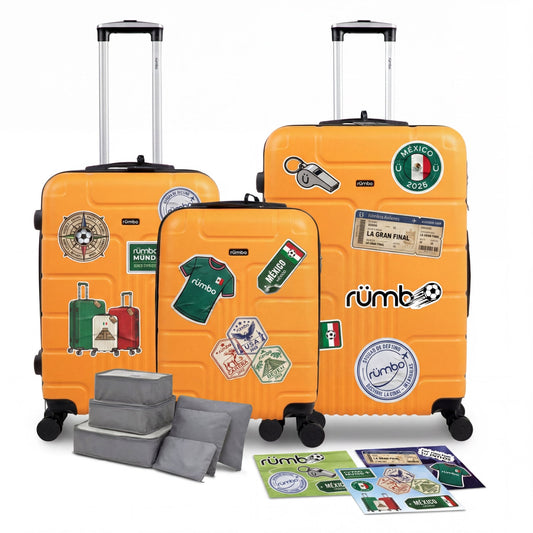 Maletas de Viaje 20”, 24” y 28” con Stickers FutbolRUMGR30-ST
