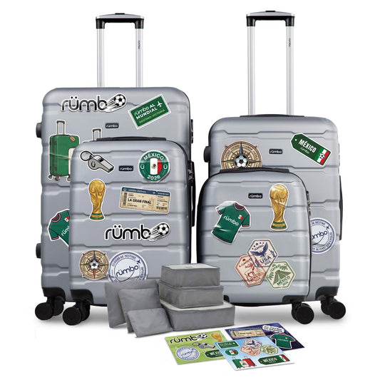 Maletas Viaje 16”, 20”, 24” y 28” con Stickers Mundial 2026RUMG40-ST