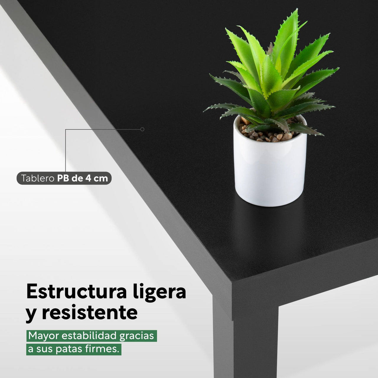 Mesa Auxiliar Basic Multiusos Cocina Recámara Minimalista