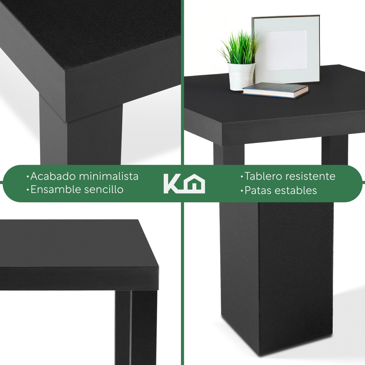 Mesa Auxiliar Basic Multiusos Cocina Recámara Minimalista