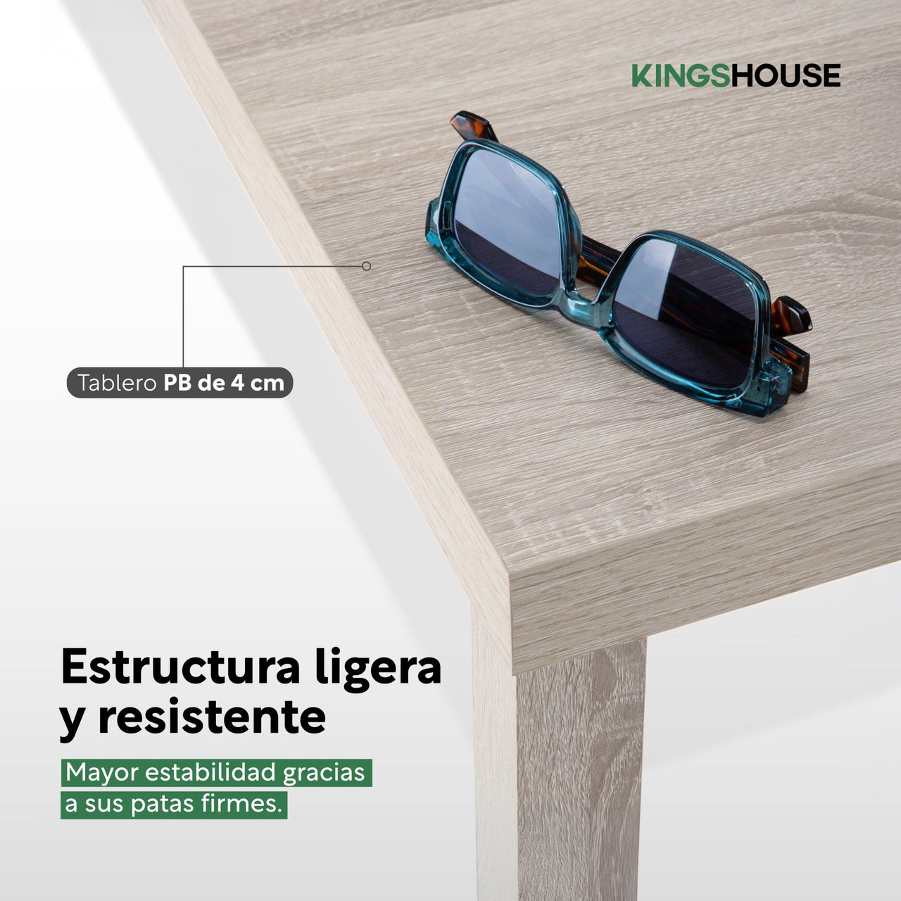 Mesa Auxiliar Basic Multiusos Cocina Recámara Minimalista